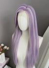 Pastel Mixed Purple Straight Lace Front Kanekalon Synthetic Wig LF3357