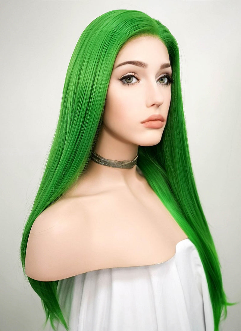 Green 2024 frontal wig