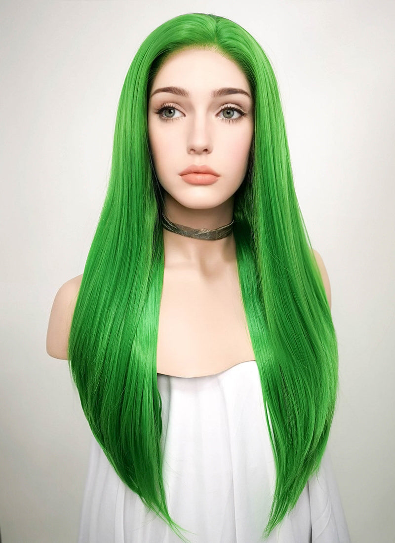 Synthetic shop wigs green