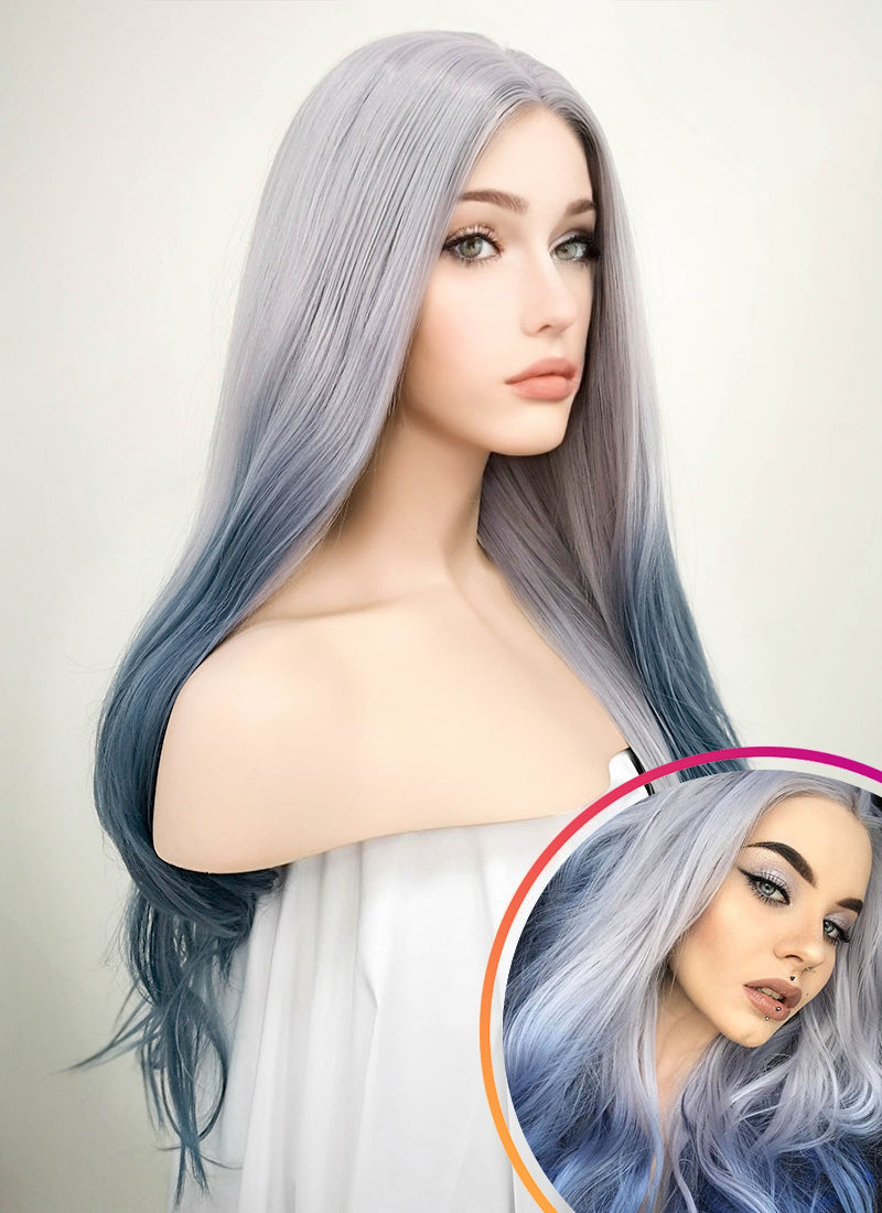 Grey Color Wigs WigIsFashion DE for de Wig Is Fashion