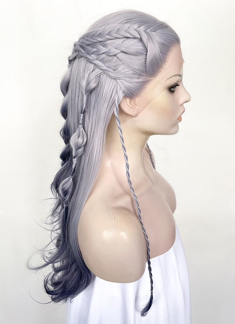 Braided lace online front wigs