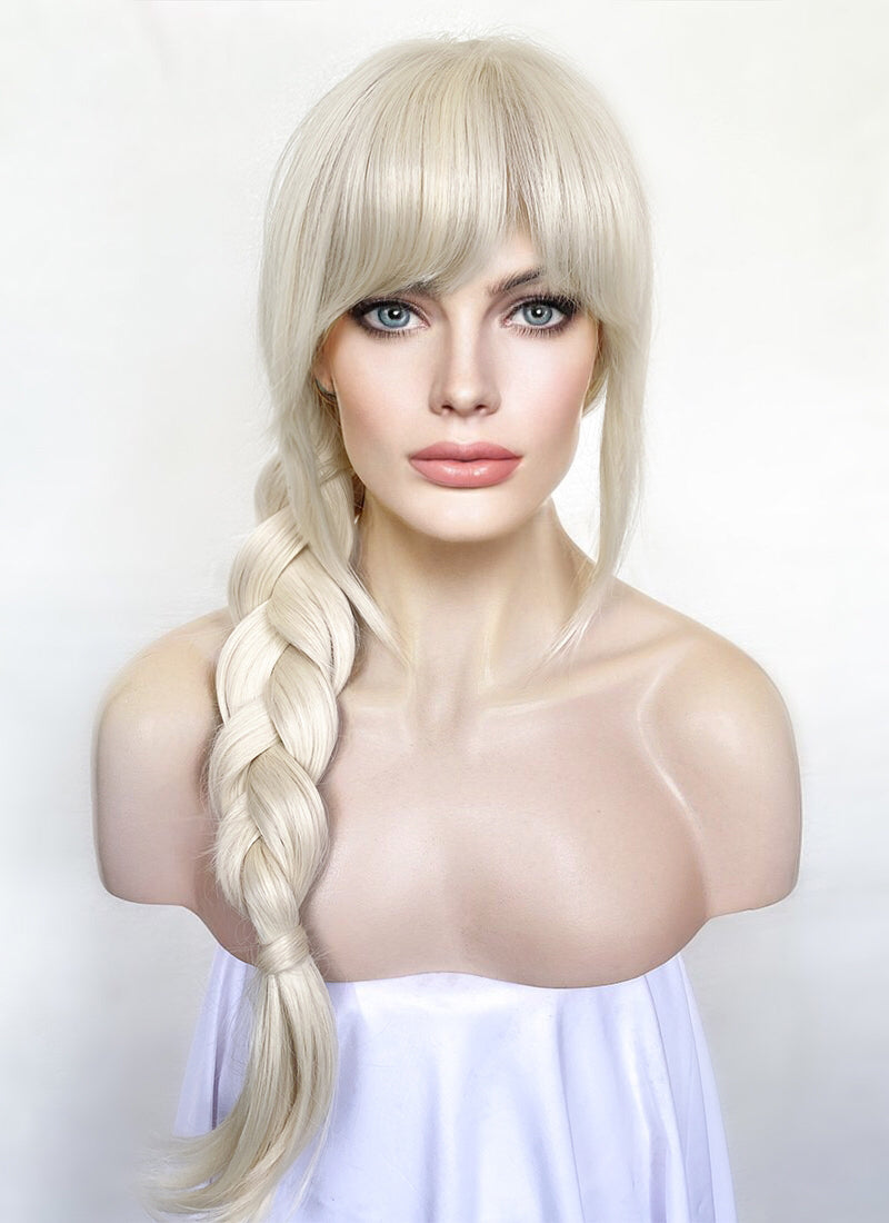 Platinum Blonde Lace Front Wig WigIsFashion Wig Is Fashion