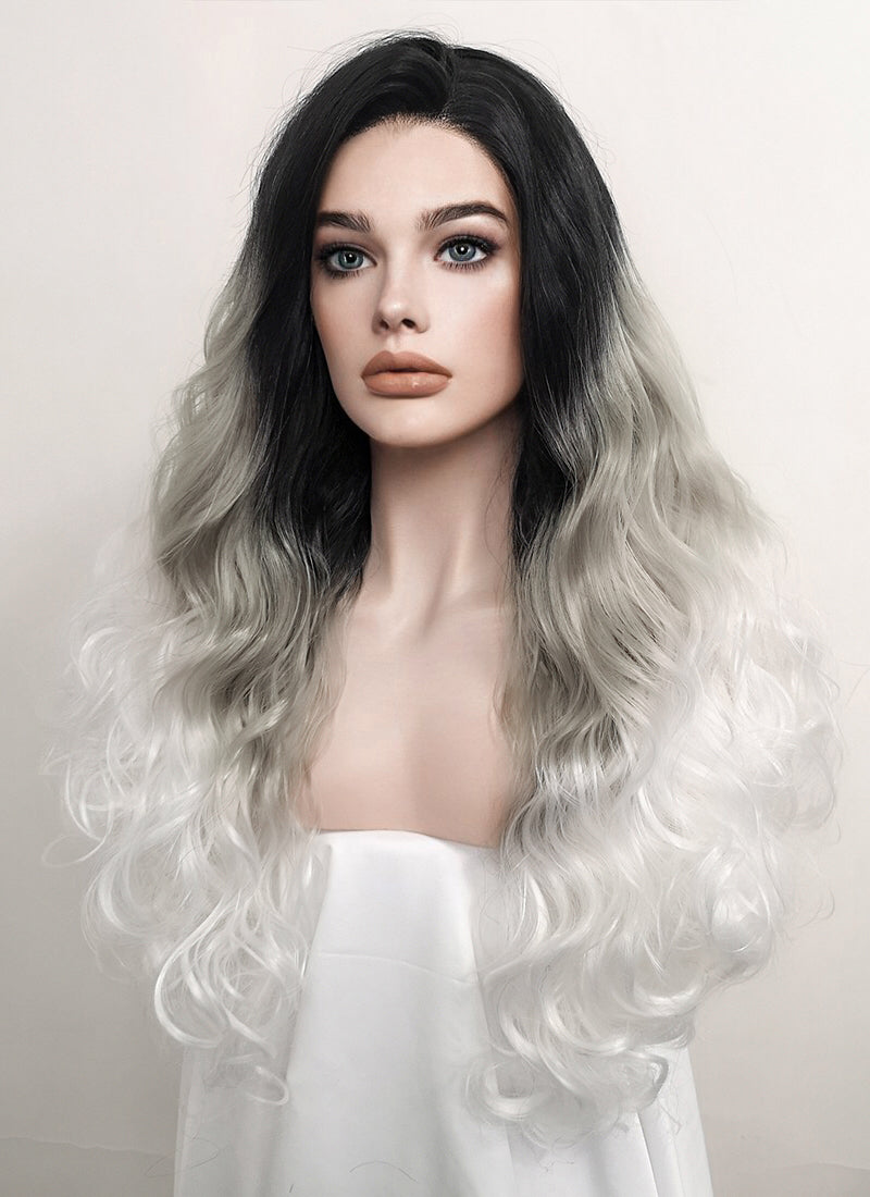 Grey 2025 synthetic wig