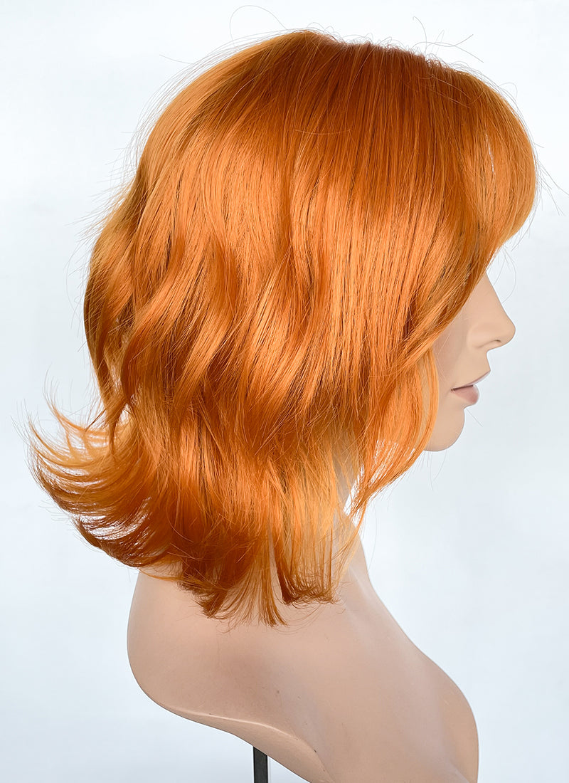 One Piece Nami Orange Wavy Synthetic Hair Wig WigIsFashion Wig